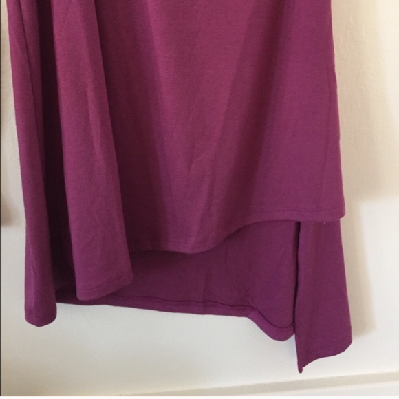 {Willow&Clay} Orchid One Shoulder Knit Blouse NWT - Picture 5 of 5